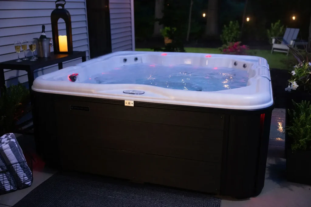 Nordic hot tub 24 install 08