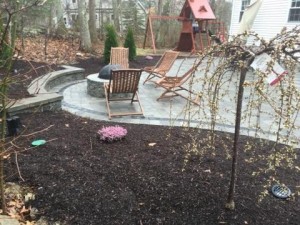 Jacuzzi, Firepit, Outdoor Lighting and patio - Construction by Signature Pool and Spas