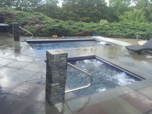 Swim Resistant Spa build -Pool Builder, Signature Pool and Spas in North Kingstown RI